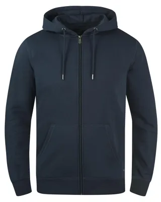 Produktbild von SOLID SDBerti Zip-Hood Herren Sweatjacke Kapuzenjacke Hoodie mit Kapuze Reißverschluss Kängurutasche Baumwollmischung Regular fit