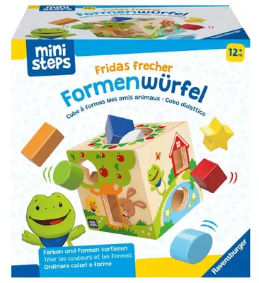 Obrázok produktu pre Ravensburger ministeps Fridas frecher Formenwürfel 04581