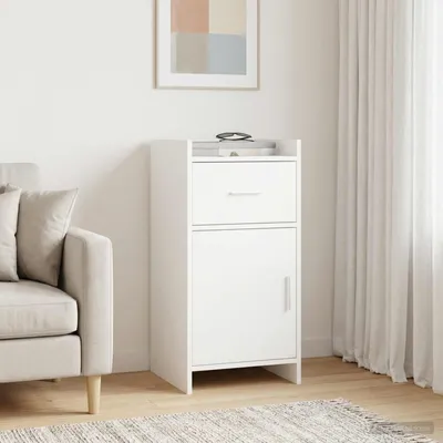 Produktbild von vidaXL Sideboard Weiß 40 x 36 x 80 cm Holzwerkstoff