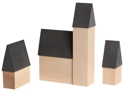 Produktbild von Stadtszene (15cm) von Seiffener Volkskunst
