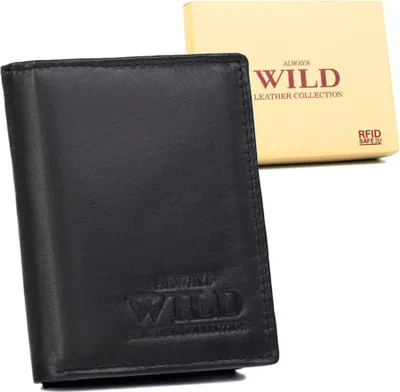 Obrázek produktu pro Always Wild Pánská kožená peněženka Sweette černá One size