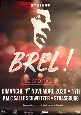 Productafbeelding van Jacques BREL - Brel! Het Spectakel - Affiche / Poster - 70x100 cm