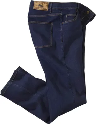 Image de Atlas For Men - Jeans pour homme AF1609 (40R) (Bleu)