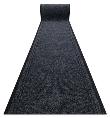 Image de PAILLASSON TAPIS DE COULOIR ANTIDÉRAPANT MALAGA anthracite 2082 100 cm gris 100x460 cm