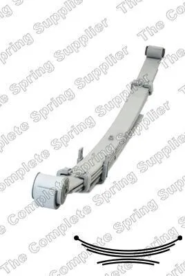 Obrázek produktu pro LESJÖFORS 6192537 Zadní listové pružiny 610/690 mm