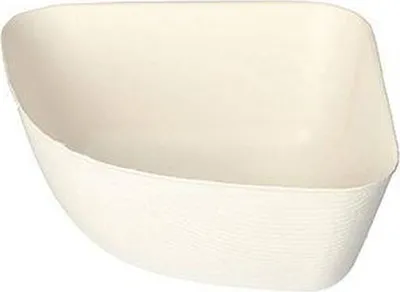 Produktbild von 4 Schalen, Zuckerrohr "pure" 5,5 cm x 12,8 cm x 12,8 cm weiss "Belle Vie, Ligne Carrée"