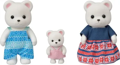 Produktbild von Puppen-Set Sylvanian Families The Polar Bear Family