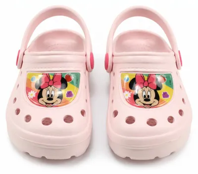 Produktbild von Disney Minnie Maus Kinder Mädchen Clogs Badeschuhe Latschen Gr. 30/31 - 30/31, Rosa