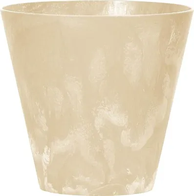 Obrázek produktu pro Květináč 25cm TUBUS Beton Effect DTUB250E-CY700 pískový plastový PROSPERPLAST
