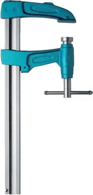 Image de Serre-joint URKO Super Extra - Serrage 1000 mm - saillie 125 mm - Rail 40x10 mm - 1528100