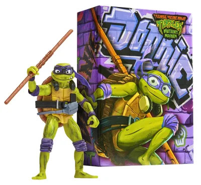 Produktbild von Teenage Mutant Ninja Turtles Comic Con Turtles Figure - Donatello, 4 Jahr(e), Ninja Turtles, Mehrfarbig, Kunststoff