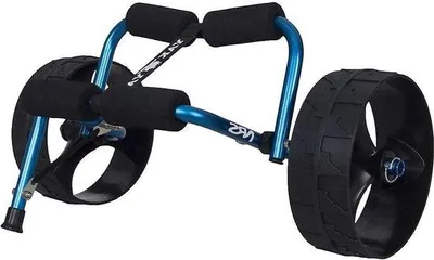 Obrázek produktu pro Hliníkový vozík na kajak pro vodní sporty – nosnost 68 kg – lehký – šedý