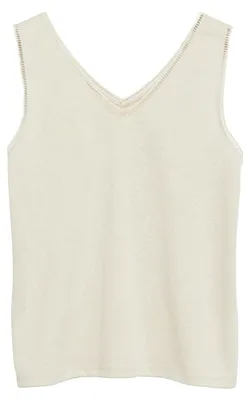 Produktbild von Comma T-Shirt V-Ausschnitt Regular Fit Passform Grau/Schwarz Größe 36