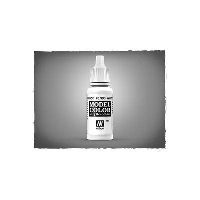 Produktbild von Vallejo 70.993, Grau, Weiß, Acrylfarbe, Flüssigkeit, 17 ml, 1 Stück(e)