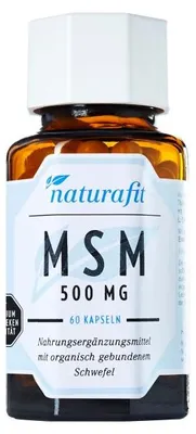 Image de naturafit MSM 500 mg gélules, 60 gélules