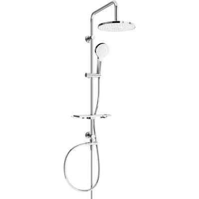 Produktbild von Mexen T05 Duschsäule, Chrom/Weiß - 798050593-00
