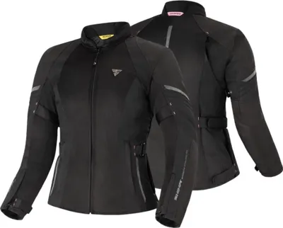 Zdjęcie produktu dla Kurtka Motocyklowa Tekstylna Shima Jet Lady Black S