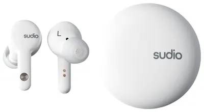Zdjęcie produktu dla Sudio A2WHT, True Wireless Stereo (TWS), Połączenia/muzyka, 56,6 g, Zestaw słuchawkowy, Biały