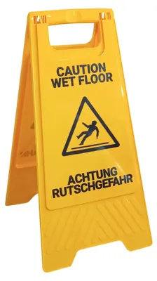 Produktbild von 10x Sito Warnschild "Achtung Rutschgefahr", gelb, 620 x 305 mm | 1 Stück