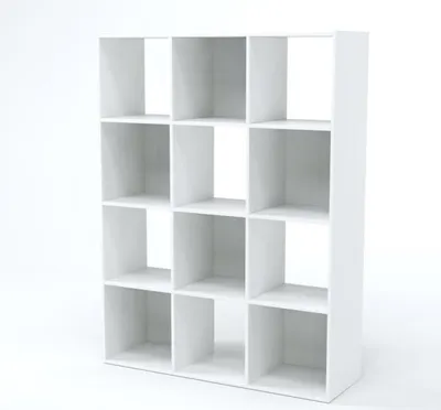 Produktbild von CALICOSY -  Aufbewahrungsregal mit 12 Fächern - L93 x H124 cm