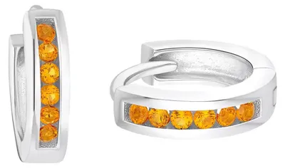 Produktbild von Creolen für Mädchen 925er Silber mit Zirkonia von Prinzessin Lillifee