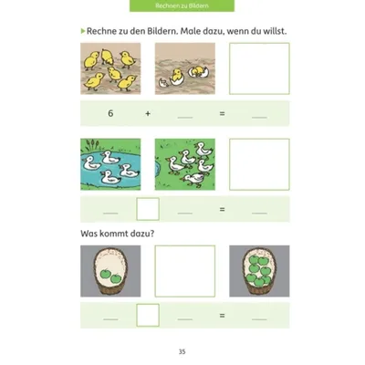 Produktbild von Mathe auf dem Bauernhof 1. Klasse