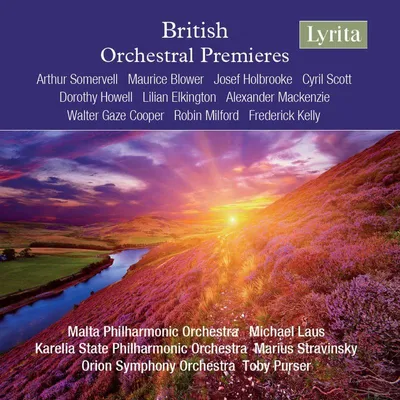 Obrázok produktu pre Arthur Somervell (1863-1937): British Orchestral Premieres - Lyrita  - (CD / Titel: A-G)