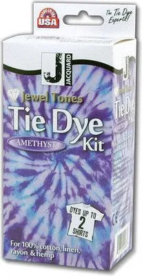 Obrázok produktu pre Žakárová súprava na farbenie textilu Tie-Dye Amethyst - Súprava na farbenie textilu Creative Toy