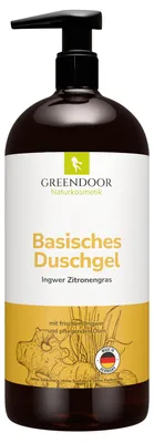 Produktbild von GREENDOOR Basisches Duschgel XL Ingwer Zitronengras