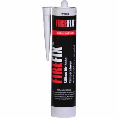 Produktbild von Silikon hitzebestndig schwarz 310 ml