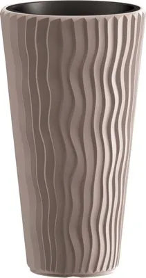 Immagine prodotto di Vaso Prosperplast SANDY SLIM mocca 34,9 cm