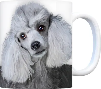 Produktbild von Kaffeebecher mit Pudel Motiv Kaffeetasse Tasse