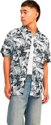 Image de Chemise à manches courtes Jack & Jones Joshua Aruba Aop, multicolore, taille XL pour homme, multicolore, taille XL