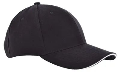 Immagine prodotto di L-Merch - Cappellino LT1086 (taglia unica) (nero/bianco)