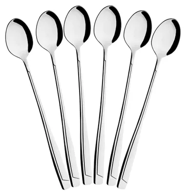 Produktbild von Set mit 12 Teelöffeln aus Edelstahl, 19 cm lang