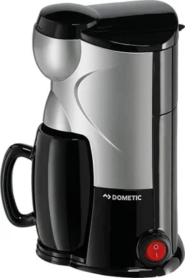 Obrázok produktu pre Dometic PerfectCoffee MC 01, Kávovar, Mletá káva, 180 W, Čierna, Nerezová oceľ