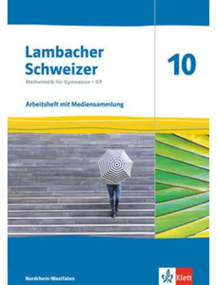 Immagine prodotto di Lambacher Schweizer Mathematik 10 - G9. Arbeitsheft plus Löungsheft und Lernsoftware Klasse 10. Ausgabe Nordrhein-Westfalen