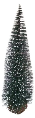 Produktbild von LED Deko Tannenbaum beschneit 50cm Weihnachtsbaum Weihnachtsdeko Tischdeko Baum