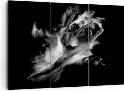 Produktbild von Bild auf Leinwand - Leinwandbild - 3 Teile - Tanz Mann spring - 165x110cm - Wand Bild - Wanddeko - Wandbilder - Leinwanddruck - Bilder - Wanddekoration - Leinwand bilder - Wandbild - CE165x110-4391