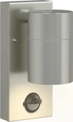 Zdjęcie produktu dla Zewnętrzna lampa ścienna Srebrny 6,5 x 10,5 x 16 cm