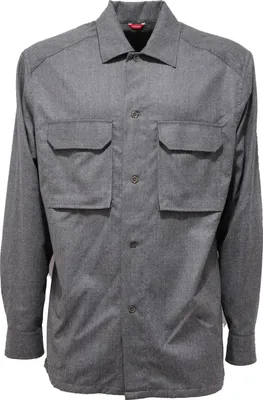Produktbild von 8855AB giacca camicia BAGUTTA light wool grey shacket men