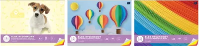 Zdjęcie produktu dla Nd39_179117 Blok Rysunkowy A3/20K Kol 80G Barw Ma