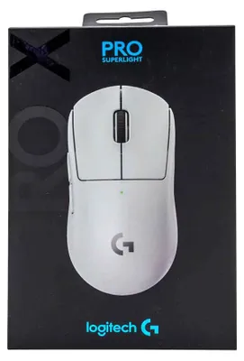 Produktbild von Logitech PRO X SUPERLIGHT Wireless Gaming Mouse - Maus - optisch - 5 Tasten - kabellos - 2.4 GHz - USB Logitech LIGHTSPEED receiver - weiß