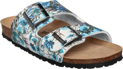 Produktbild von JOE N JOYCE London Filz Floral Soft-Fußbett Grey-Multi Größe 38 Schmal