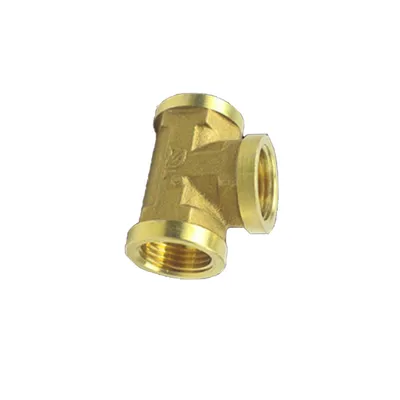 Image de INF Raccord en T en laiton 1/2" filetage intérieur pour tuyauterie d'eau