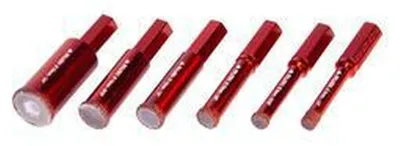 Diamantbohrer DRYGRES 4DRILL 12 mm RUBI für Keramik und Stein