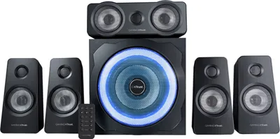 Image de Trust GXT 658 Tytan Kit d'enceintes 5.1 90 W universel noir 5.1 canaux