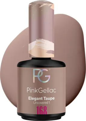 Produktbild von Pink Gellac - Shellac - Cremiges Finish - 168 Elegant Taupe - 15 ml