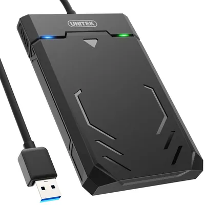 Obrázok produktu pre UNITEK Y-3036 kryt úložného disku 2,5" HDD/SSD kryt čierny