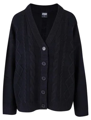Image de Urban Classics - Cardigan pour femmes TN542 (5XL) (noir)